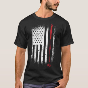 Camiseta Fileira de Narrador de Piscina Gráfico Retroativo 