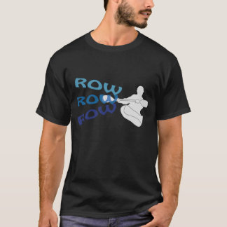 Camiseta Fileira, fileira, fileira
