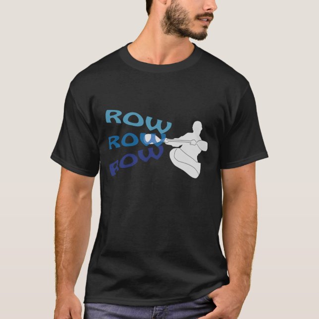 Camiseta Fileira, fileira, fileira (Frente)