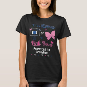 Camiseta Filetes Gratuitos Ou Arcos Rosa Promovidos Para A