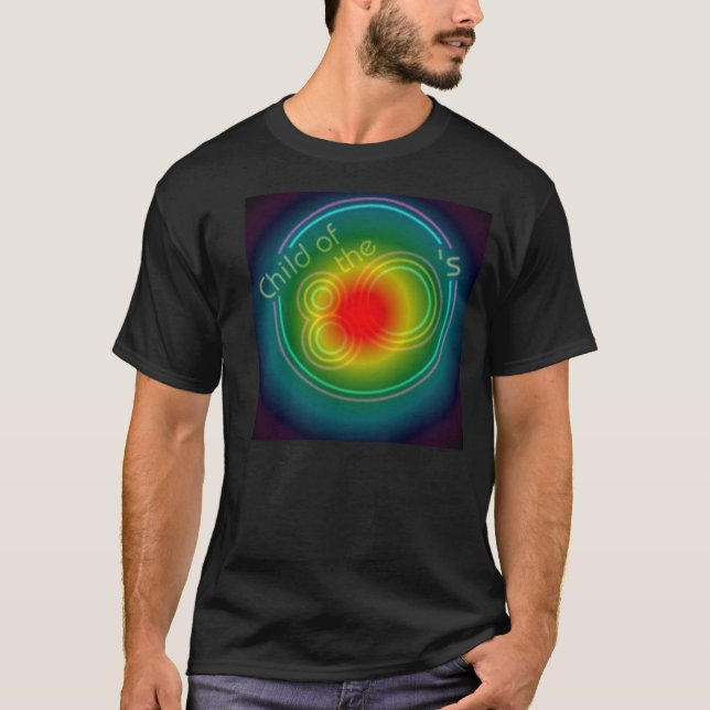 Camiseta Filha Da Camisa-T Retroativa Do anos 80 (Frente)