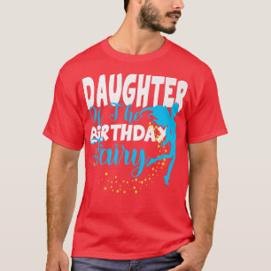 Camiseta Filha da Fada de Aniversário Fantasia Aniversário