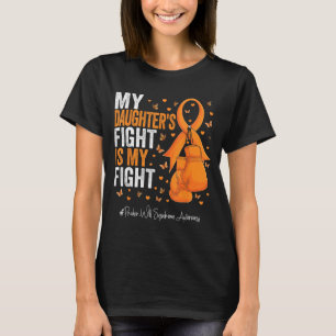 Camiseta Filha da Fita Laranja Síndrome de Prader Willi