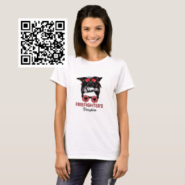 Camiseta Filha de Bombeiros