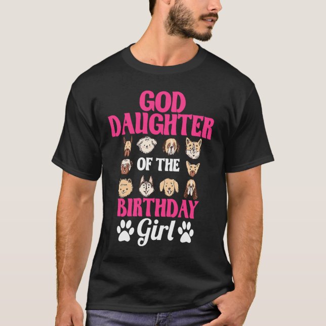 Camiseta Filha De Deus Do Aniversário (Frente)