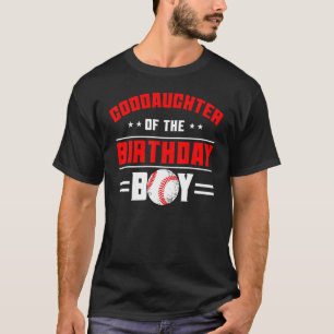 Camiseta Filha De Deus Do Beisebol Do Aniversário