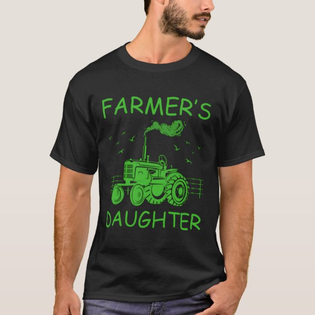 Camiseta Filha De Exploradores Agrícolas Filhos (Frente)