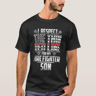 Camiseta Filha de Fogo Thin Red Fighter