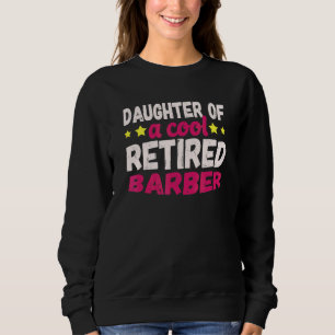 Camiseta Filha De Um Barbeiro Aposentado Legal