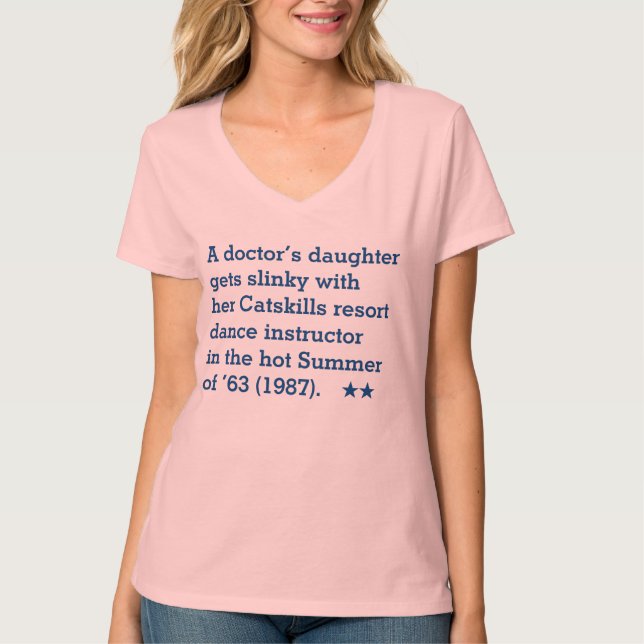 Camiseta Filha de um médico (Frente)