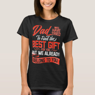 Camiseta Filha dia de os pais Filho Mulher Doce Mensagem Pa