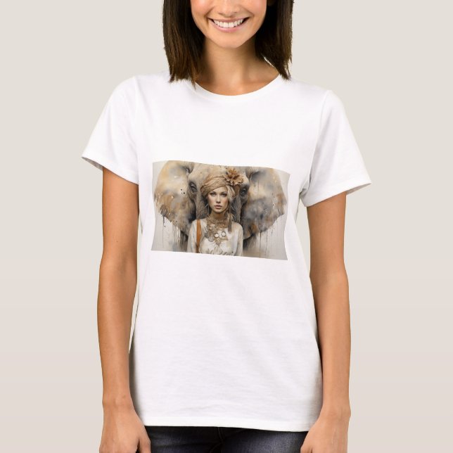 Camiseta Filha do Elefante (Frente)
