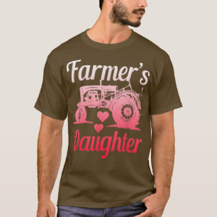 Camiseta Filha do fazendeiro - Trator Fazenda Lover - T Sh