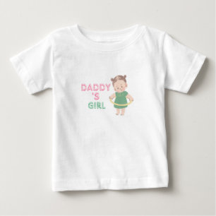 Camiseta "Filha do Papai" para Criança Pequena