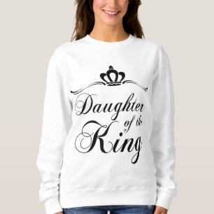 Camiseta Filha do Rei Vintage Crown Christian