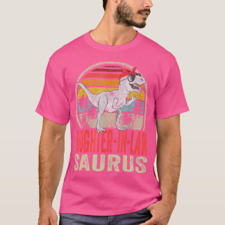 Camiseta Filha Em Lawsaurus T Rex Dinosaur Saurus Family
