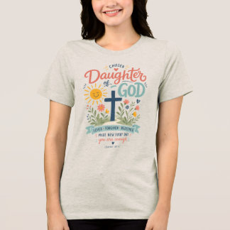 Camiseta Filha Escolhida de Deus