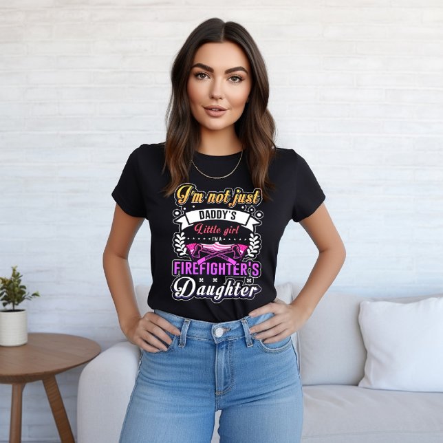 Camiseta Filha homenageia legado do bombeiro pai (Criador carregado)