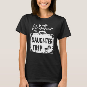 Camiseta Filha-Mãe Viajando Férias no Verão