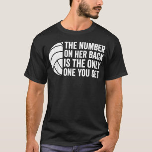 Camiseta Filha Número Mãe Pai Volei Protetor