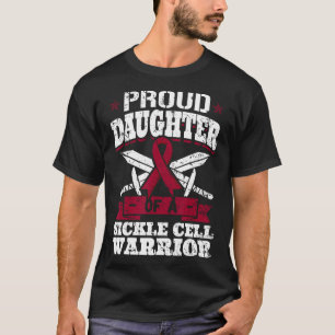 Camiseta Filha Orgulhosa De Um Guerreiro De Células Falsifo