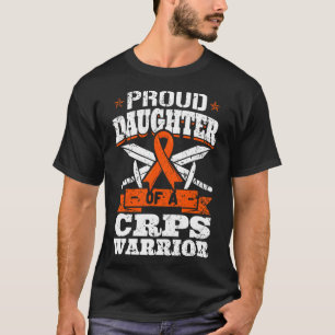 Camiseta Filha Orgulhosa De Um Guerreiro Do Crps, Rib De Co