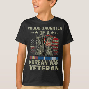 Camiseta Filha Orgulhosa Do Matador Familiar Americano De V