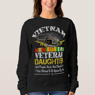 Camiseta Filha Veterana Do Vietnã Levantada Pelo Meu Herói 