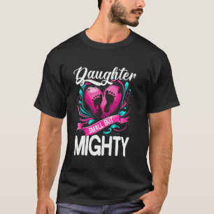 Camiseta Filha Vínculo mensagem sincera Pai Mãe Amor Homens