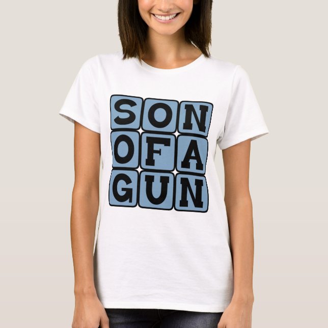 Camiseta Filho Da Arma, Expressão Idiomática (Frente)