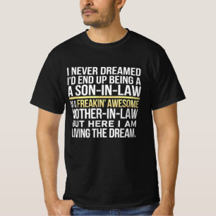 Camiseta Filho-Da-Lei Maldita Mãe Espantosa Em Direito