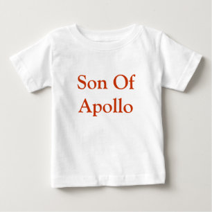 Camiseta Filho da parte superior do bebê de Apollo