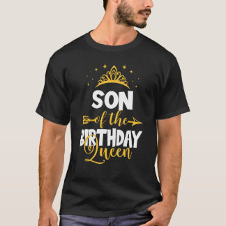 Camiseta Filho da Rainha Bday Idea para a Mãe