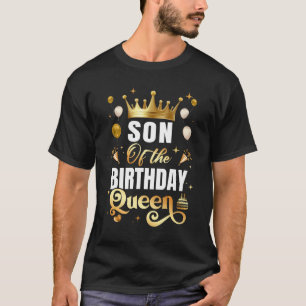 Camiseta Filho Da Rainha De Aniversário Engraçada A Matar A