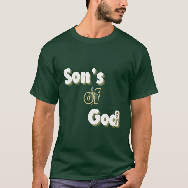 Camiseta Filho de Deus/Camisa Abba (Frente)