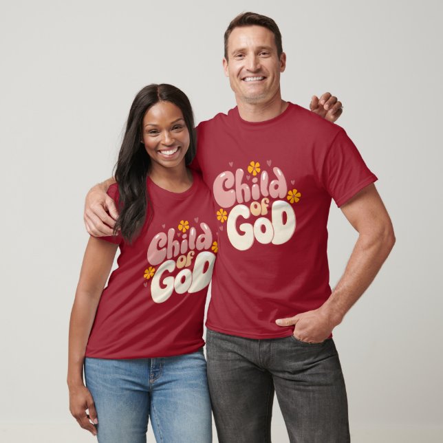 Camiseta Filho de Deus - Cristão Retrô (Unissex)