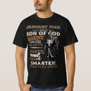 Camiseta Filho De Deus Mais Forte Do Que Acredita