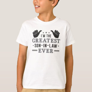 Camiseta Filho de Direito Orgulhoso Melhor Presente