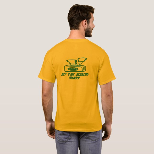 Camiseta Filho de Tee Masculino fazer (Parte Traseira Completa)