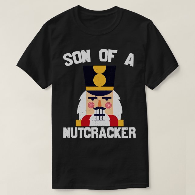 Camiseta Filho De Um Quebra-Nozes. (Frente do Design)