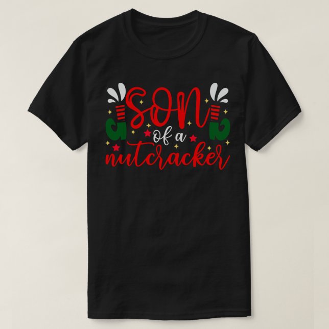 Camiseta Filho De Um Quebra-Nozes 1 (Frente do Design)
