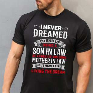 Camiseta Filho-de-uma-sogra de uma Madre-sogra maravilhosa