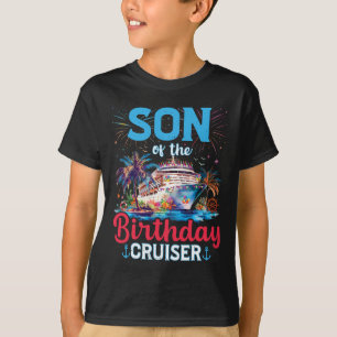 Camiseta Filho Do Aniversário Do Cruzeiro Funny Cruise