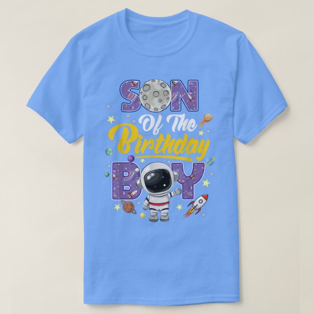 Camiseta Filho Do Astronauta Do Astronauta Que Combina Com  (Frente do Design)