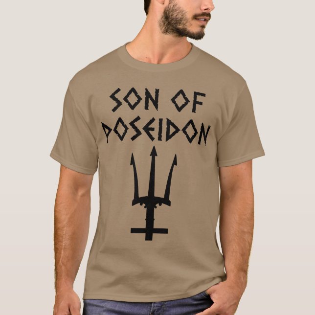 Camiseta filho do poseidon (Frente)