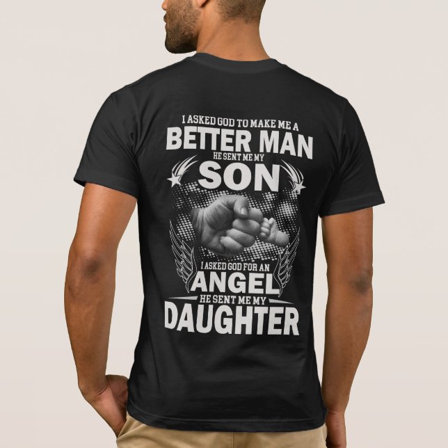 CAMISETA FILHO E FILHA (Verso)