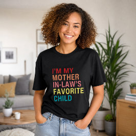 Camiseta Filho Favorito da Sogra Engraçado