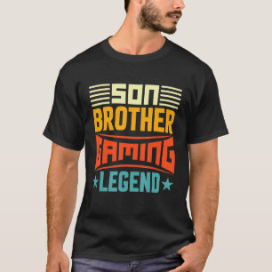 Camiseta Filho Irmão Gaming Legend Boys Meninas
