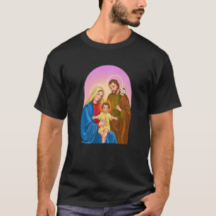 Camiseta Filho Jesus Virgem Maria E Rua Joseph