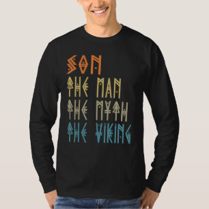 Camiseta Filho O Homem O Mito O Viking